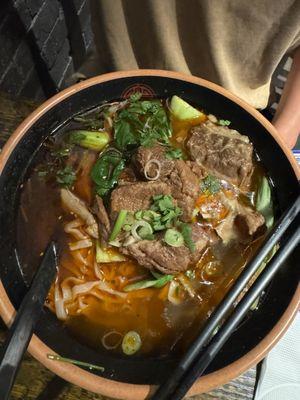 Beef brisket noodle soup