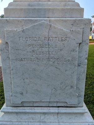 Civil War Memorial at the Florida State Capitol