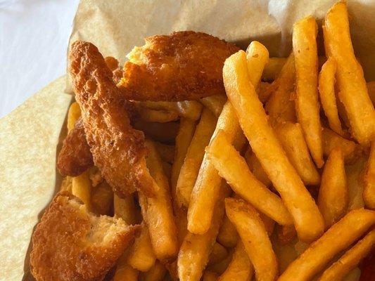 Kids chicken tenders