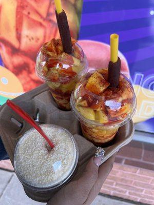 Mangonada and Elote