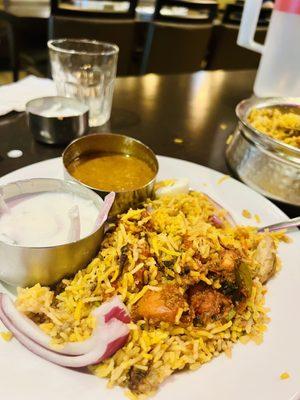 Karaikudi Chicken Biryani