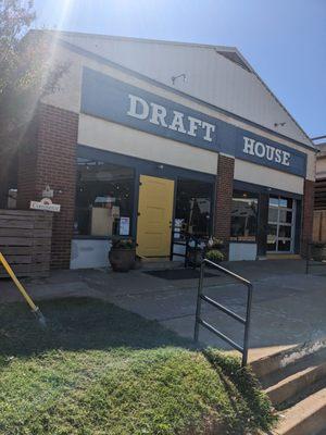 Commerce Street Draft House.  Great find!! In Jacksonville to check out River Run ATV park and stopped in for lunch.