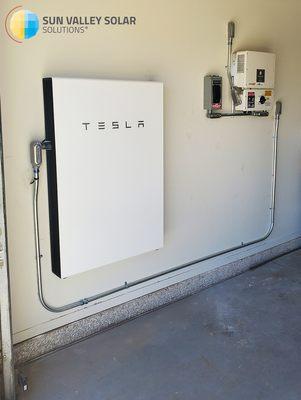 We are a Tesla Powerwall Certified Installer.