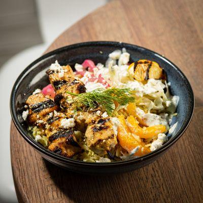 Chicken Souvlaki Bowl