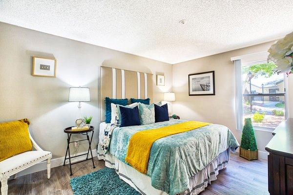 Bedroom at Mountain Vista Apartment Homes