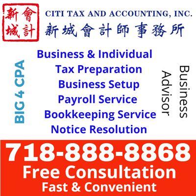 Citi Tax and Accounting Inc