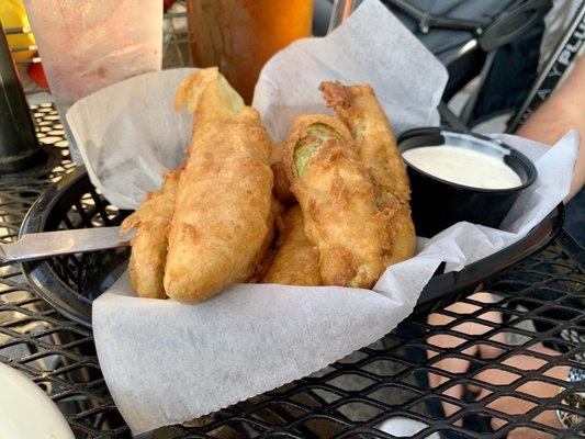 Fried pickles