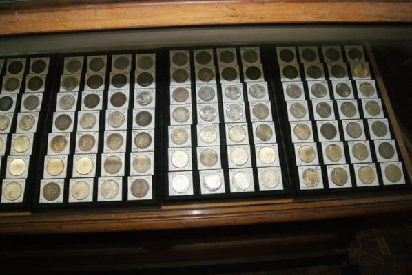 Rare silver dollars and key date coins