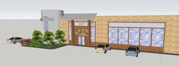 Our new look at our upcoming location!