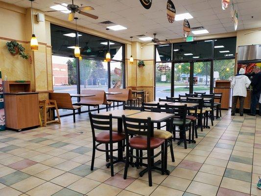 Dining Area at Subway Heritage Square