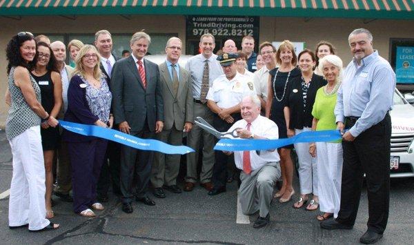 Ribbon Cutting at Open House