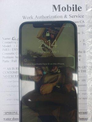 iPhone x screen repair