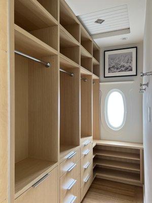 Custom Closet in S.F.