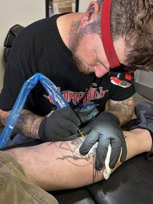 Robert Wilson the Tattoo GOD