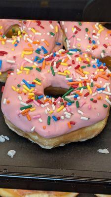 Pink  donuts!