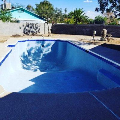 Pool remodel