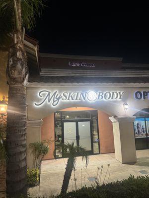 Nice and bright at night! My Skin and Body MedSpa