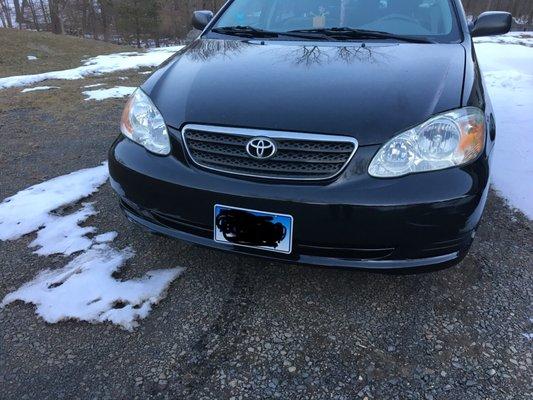 New Front Bumper