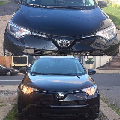 Rav 4 - front end - simple wash