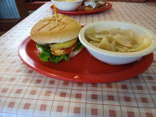 Burger of the month: Hawaiian Chicken