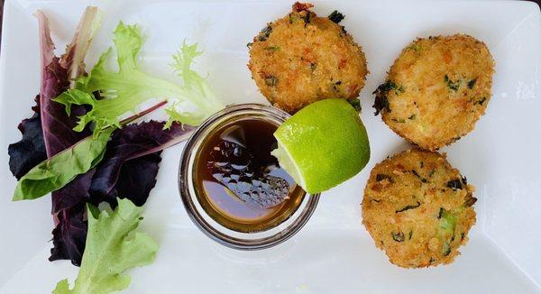 A Trio of Crab Cakes