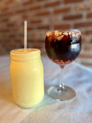 Mango juice Sangria