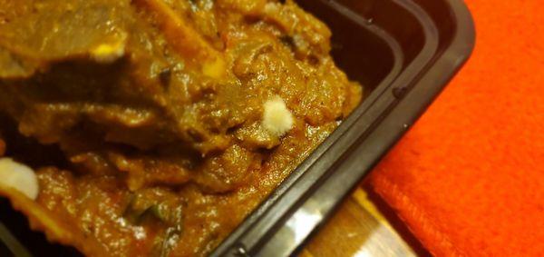 Fungus on Mutton masala