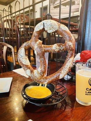 Everything Spiced Pretzel & Beer Cheese ~ The Depot ~ Cold Spring NY