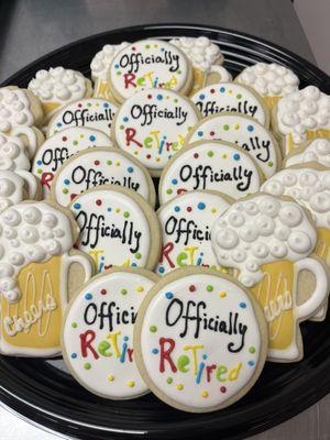 Retirement cookies