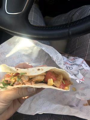 Veggie taco