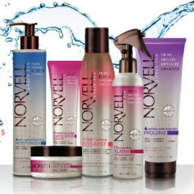 We use Norvell products to help you get the best results from your spray tan.