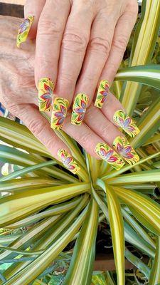 Nail art at its finest!