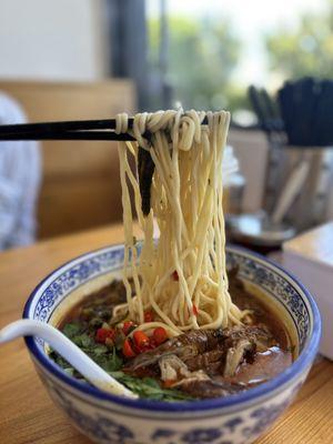 B2. Pickled Pepper Fat Intestine Noodle Soup