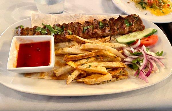 Beef Lula Kebab