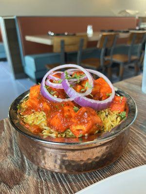 Paneer biryani