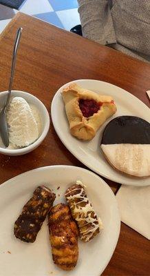 Assorted desserts