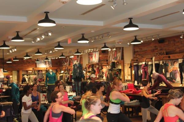 Expo class at Lululemon Georgetown