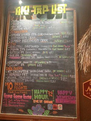 Tap List