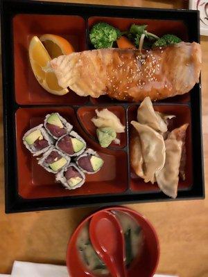 Salmon Teriyaki Bento Box