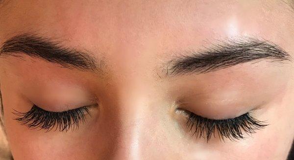 Eyelash Extensions by Tracy! She is very detail oriented and friendly!