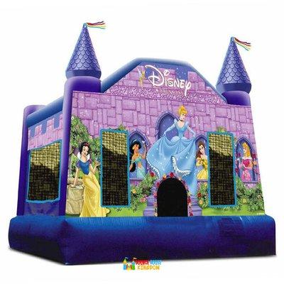 Disney Princess Castle Bounce House: Your child's dreams come true in this enchanting bounce house featuring beloved Disney princesses. Crea