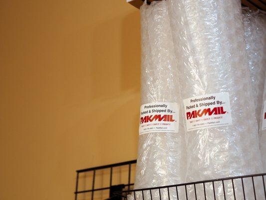 Don't want to ship just yet but need some packing materials? We offer rolls of bubble wrap to purchase.