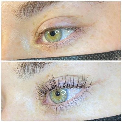 Lash lift + tint