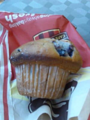 Blueberry muffin.