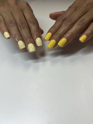 Gel manicure