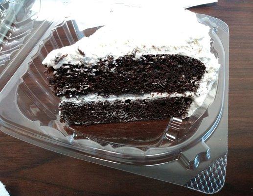 Ah...  Black Forest cake.not too sweet. Light texture Love it!!!!