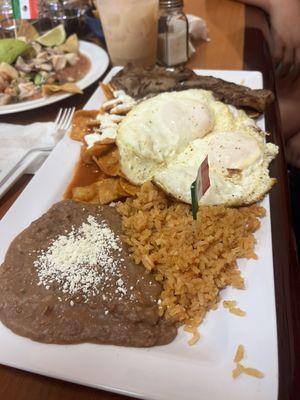 Chilaquiles Rojos o Verdes