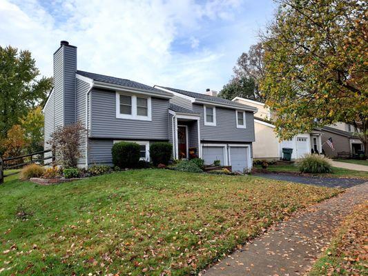 Beautiful Royal Estate "Rockslide" Siding on a home in Dublin