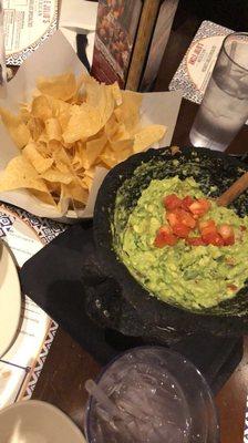 Tableside guac