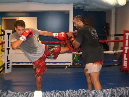 Training at Eastern Academy.. Back when I first started lol.